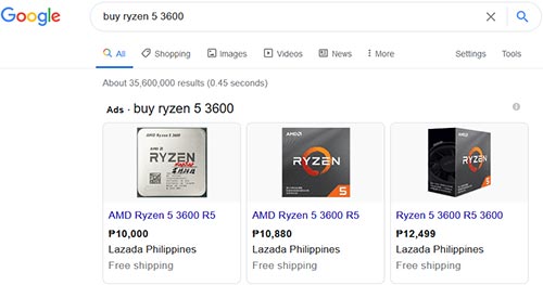 google shopping ads management cebu philippines